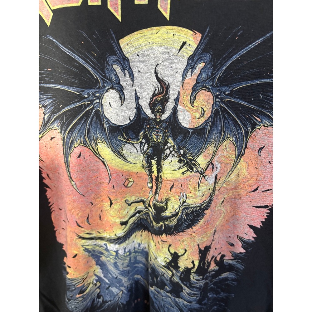 Iron Maiden Legacy of the Beast World Tour 2018-19 T-Shirt Mens Large Black - Picture 6 of 6